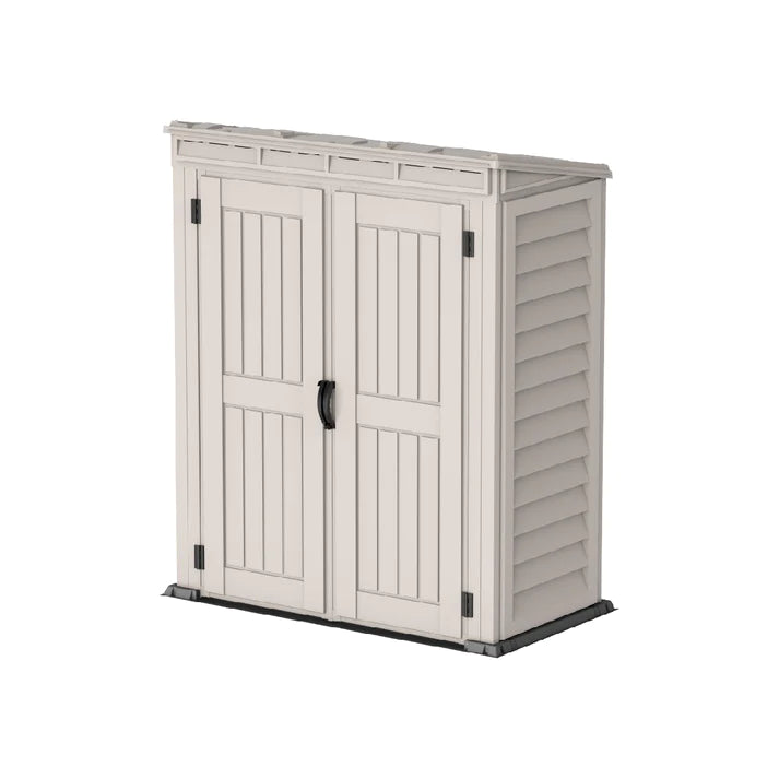Yardmate Pent Plus 5x3ft Resin Garden Storage Shed - Cosmoplast Qatar