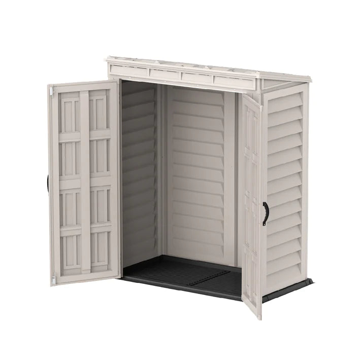 Yardmate Pent Plus 5x3ft Resin Garden Storage Shed - Cosmoplast Qatar