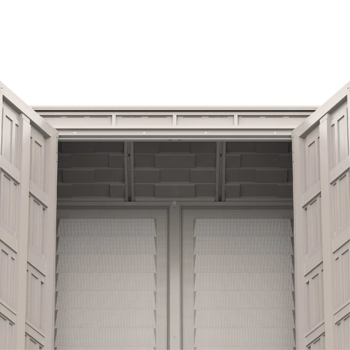 Yardmate Pent Plus 5x3ft Resin Garden Storage Shed - Cosmoplast Qatar