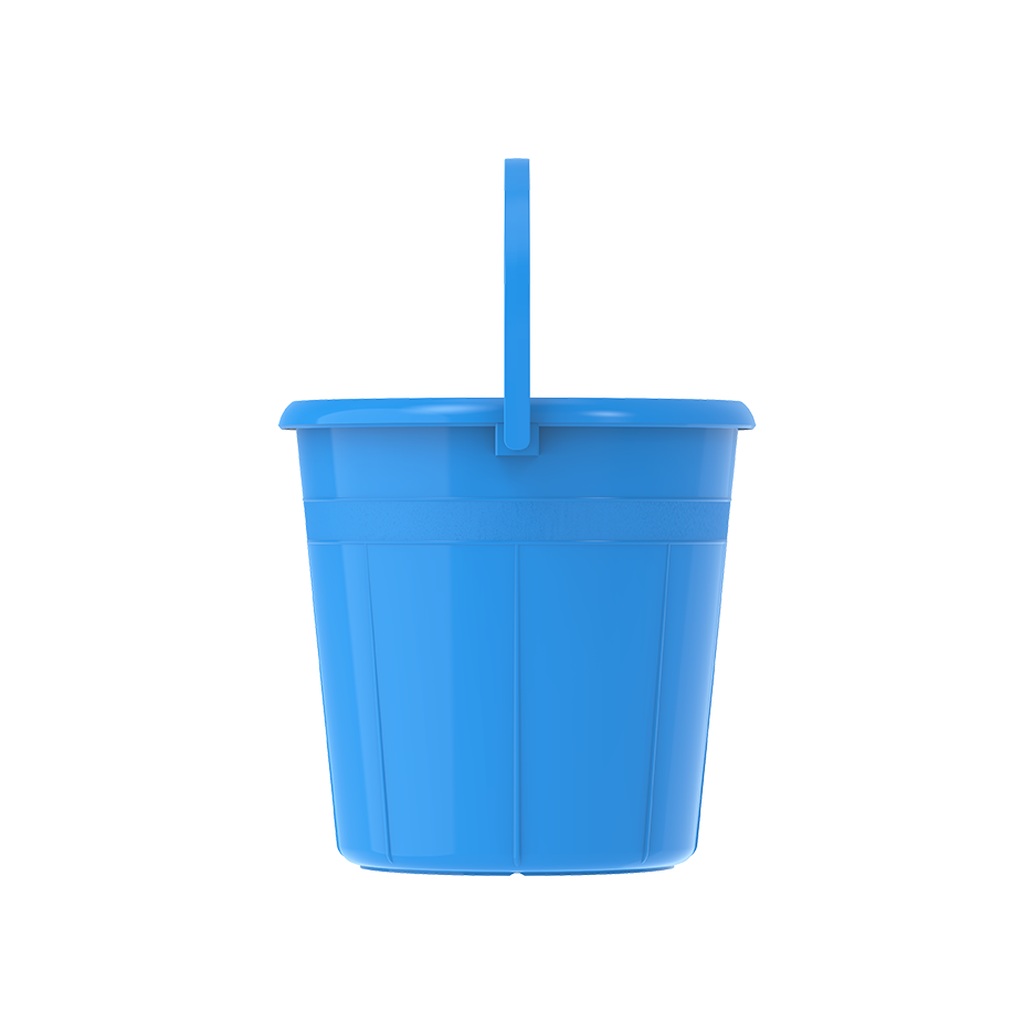 DX 5L Round Plastic Bucket with Handle - Cosmoplast Qatar