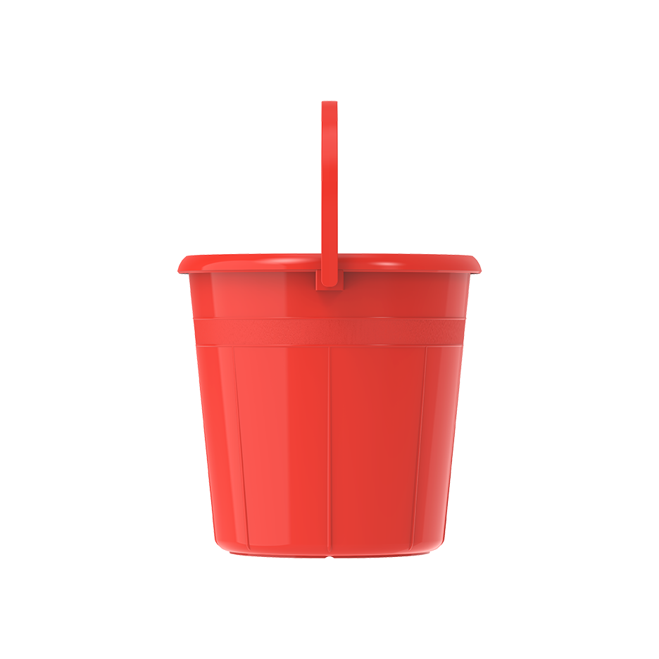 DX 5L Round Plastic Bucket with Handle - Cosmoplast Qatar
