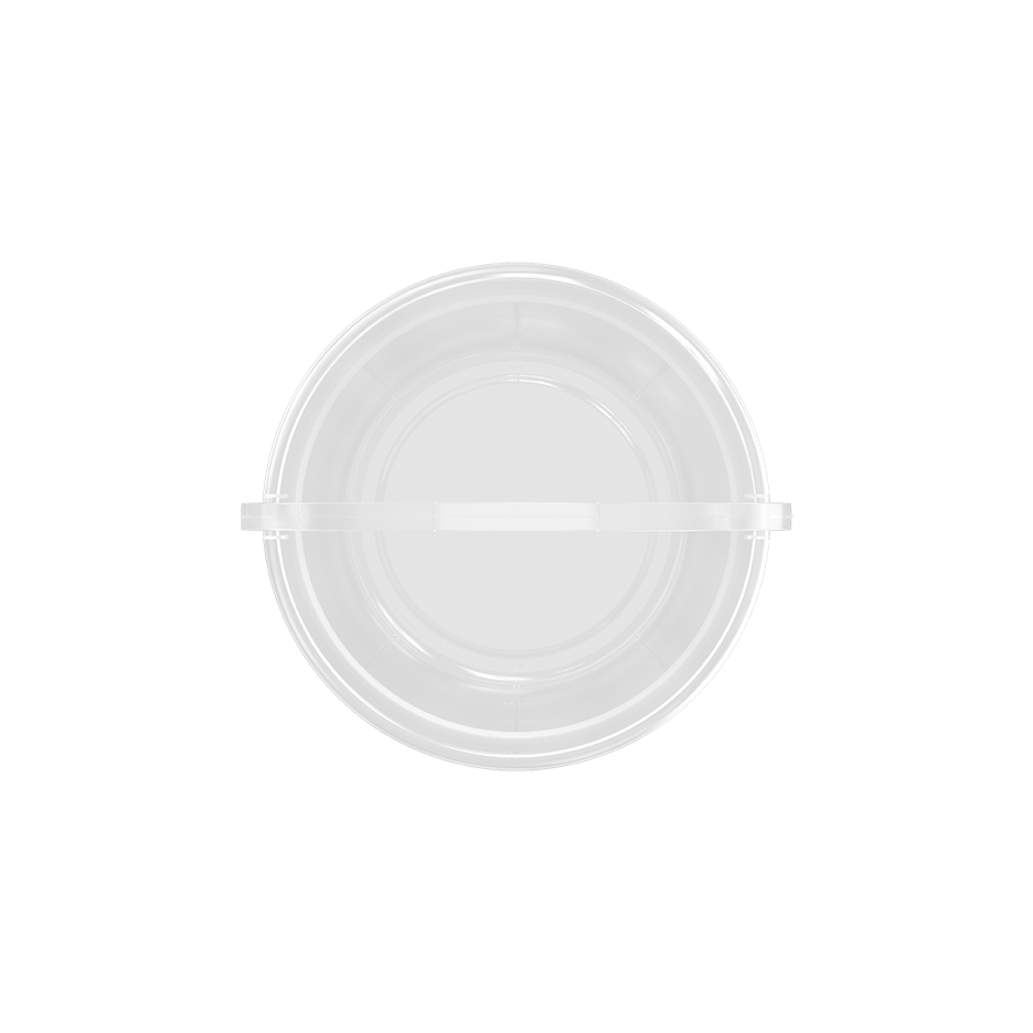 DX 10L Round Plastic Bucket with Handle - Cosmoplast Qatar