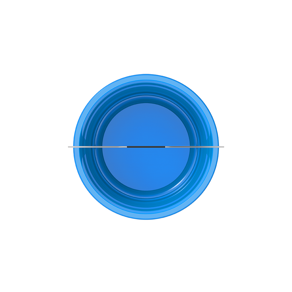 EX 3L Round Plastic Bucket with Steel Handle - Cosmoplast Qatar