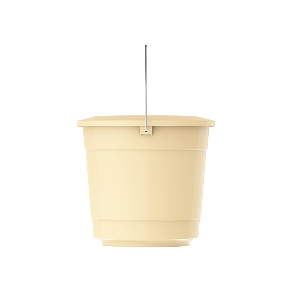 EX 5L ROUND PLASTIC BUCKET WITH STEEL HANDLE - Cosmoplast Qatar
