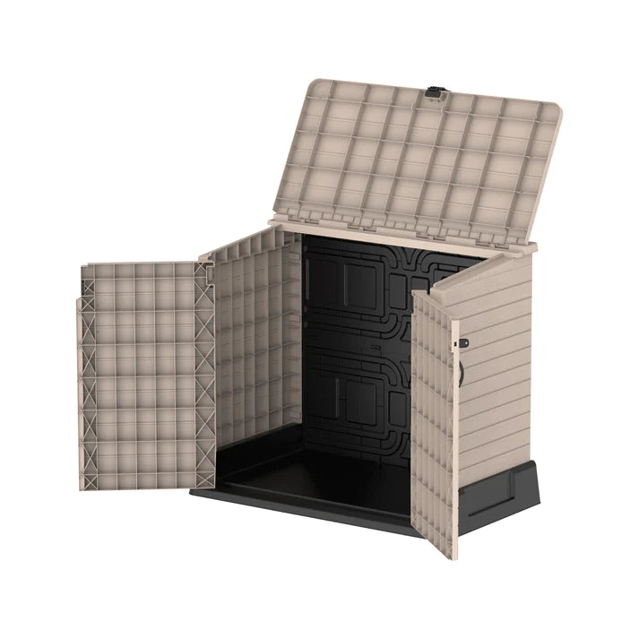 Cedargrain 850L Small Storage Shed - Cosmoplast Qatar