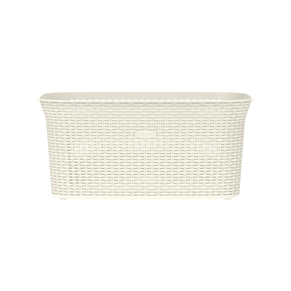 50L Cedarattan Laundry Basket - Cosmoplast Qatar