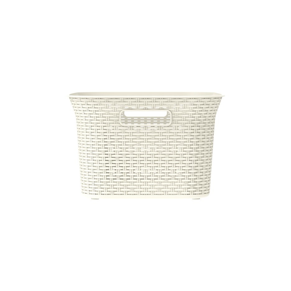 50L Cedarattan Laundry Basket - Cosmoplast Qatar