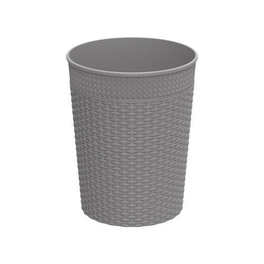10L Cedarattan Round Waste Basket - Cosmoplast Qatar