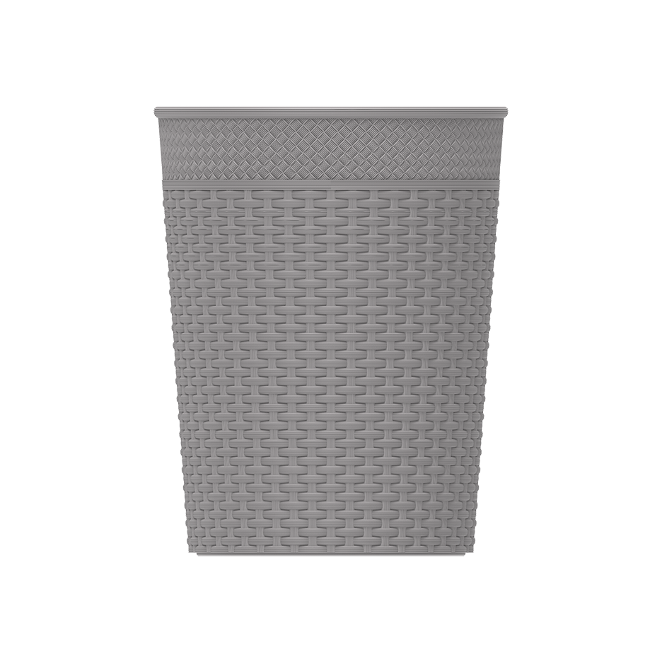 10L Cedarattan Round Waste Basket - Cosmoplast Qatar