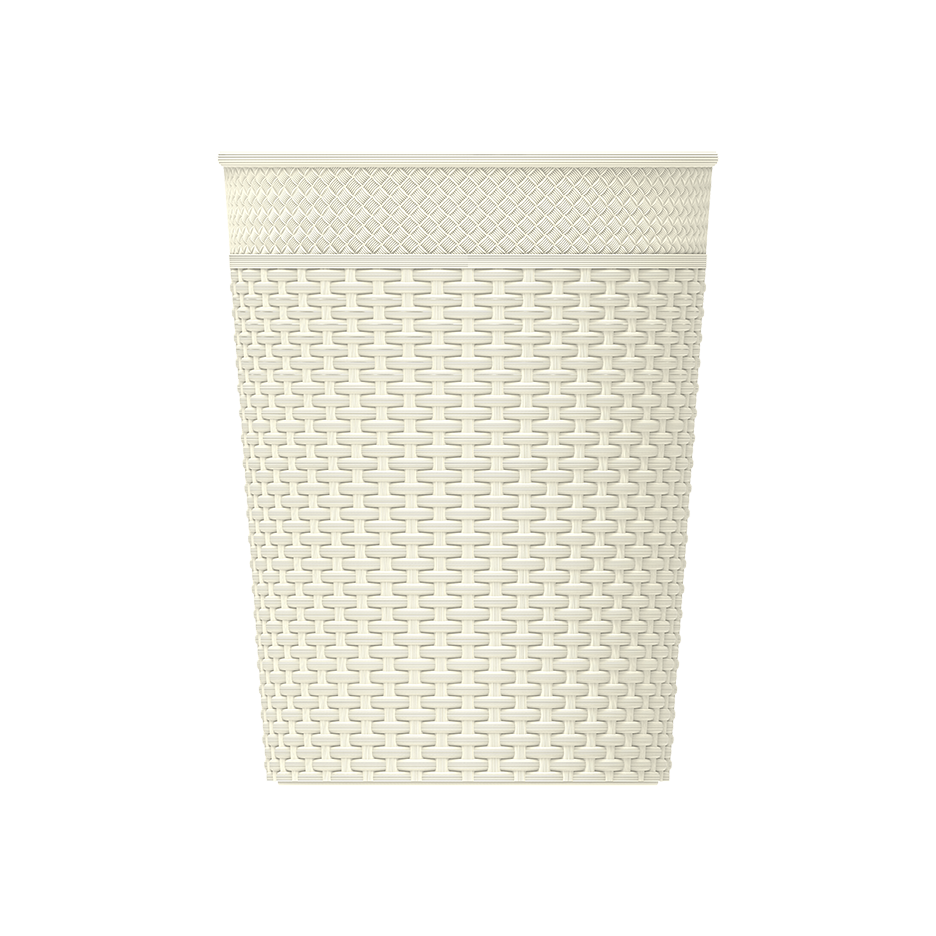 6L Cedarattan Round Waste Basket - Cosmoplast Qatar