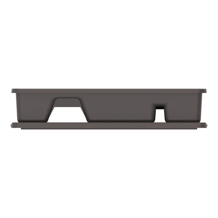 Deluxe Plastic Dish Rack with Drainer - Cosmoplast Qatar