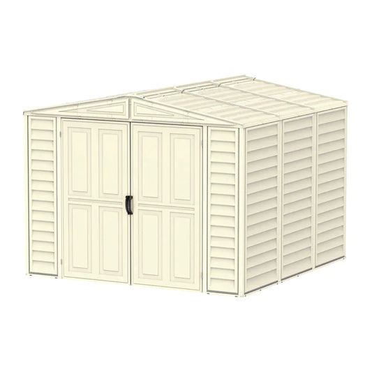 DuraMate 8x8ft Resin Storage Shed - Cosmoplast Qatar