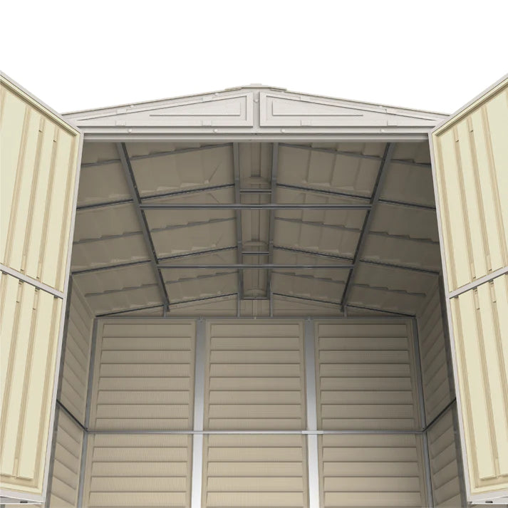 DuraMate 8x8ft Resin Storage Shed - Cosmoplast Qatar