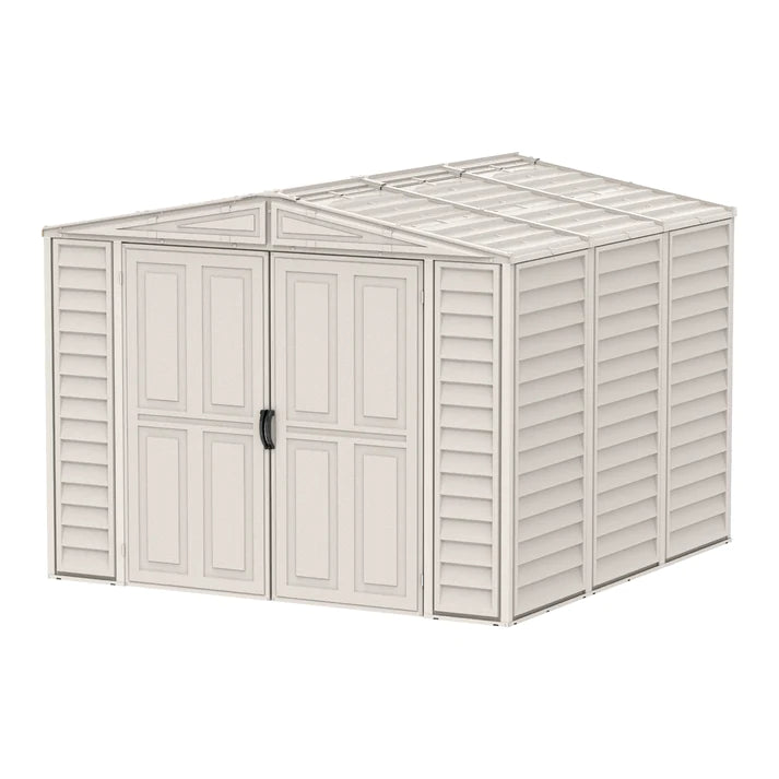 DuraMate 8x8ft Resin Storage Shed - Cosmoplast Qatar
