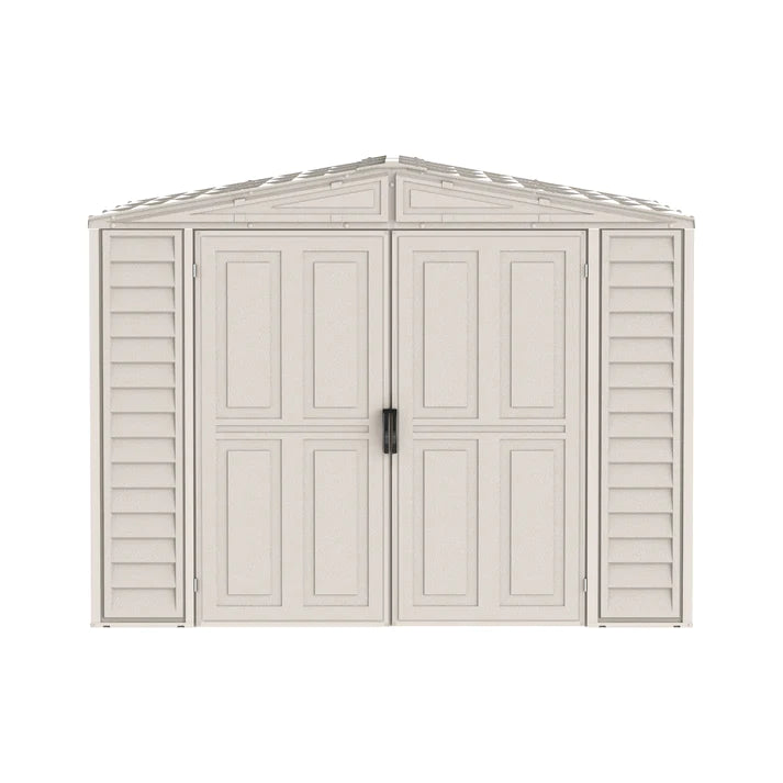 DuraMate 8x8ft Resin Storage Shed - Cosmoplast Qatar