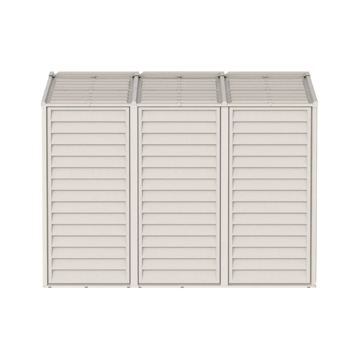 DuraMate 8x8ft Resin Storage Shed - Cosmoplast Qatar