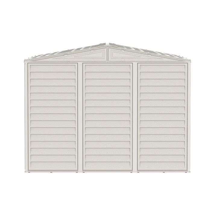 DuraMate 8x8ft Resin Storage Shed - Cosmoplast Qatar