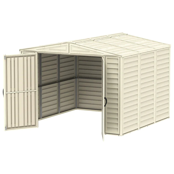 DuraMate 8x8ft Resin Storage Shed - Cosmoplast Qatar