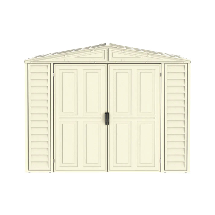 DuraMate 8x8ft Resin Storage Shed - Cosmoplast Qatar