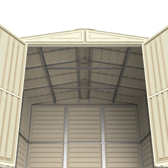 DuraMate 8x8ft Resin Storage Shed - Cosmoplast Qatar