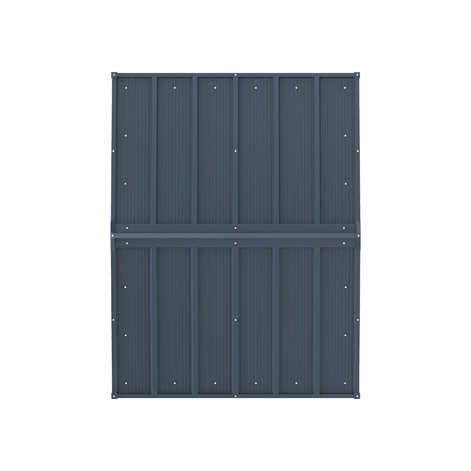 ECO 5x4ft Metal Storage Shed