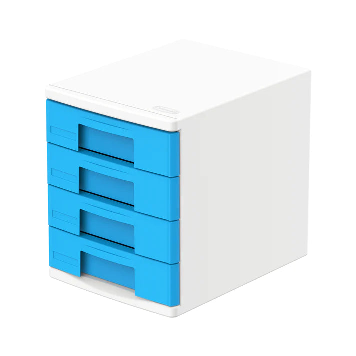 4 Tiers File Cabinet A4 Drawers - Cosmoplast Qatar
