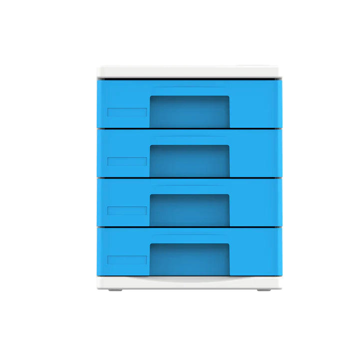 4 Tiers File Cabinet A4 Drawers - Cosmoplast Qatar