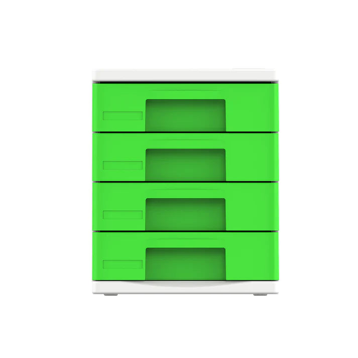 4 Tiers File Cabinet A4 Drawers - Cosmoplast Qatar
