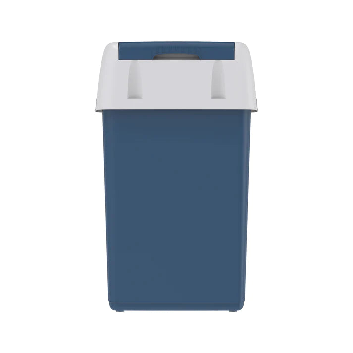 46L Flip-top Waste Bin with Swing Lid - Cosmoplast Qatar
