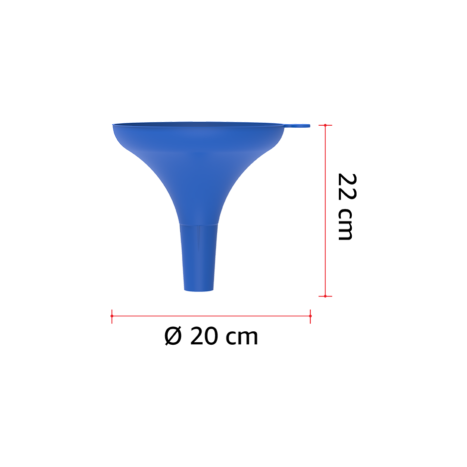 8" Funnel Large - Cosmoplast Qatar