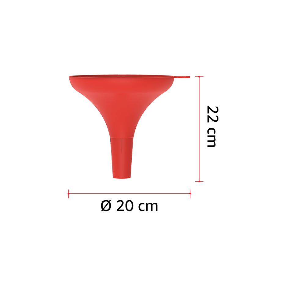 8" Funnel Large - Cosmoplast Qatar