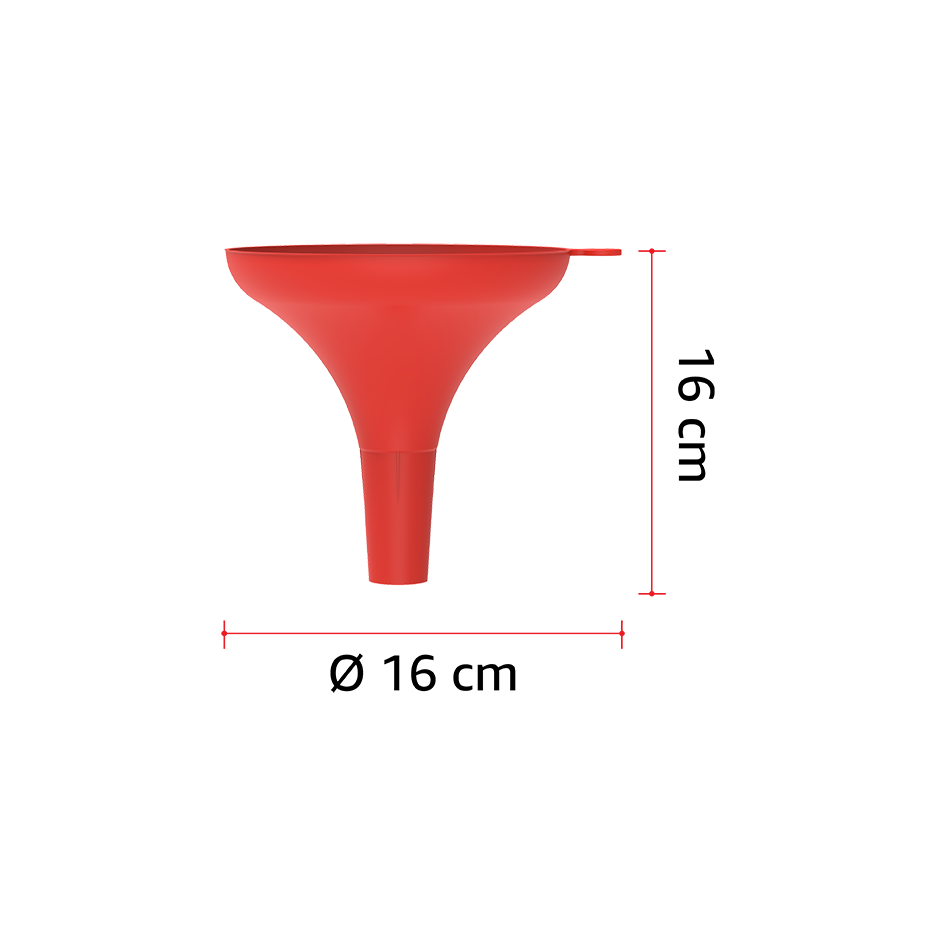 6" Funnel Medium - Cosmoplast Qatar