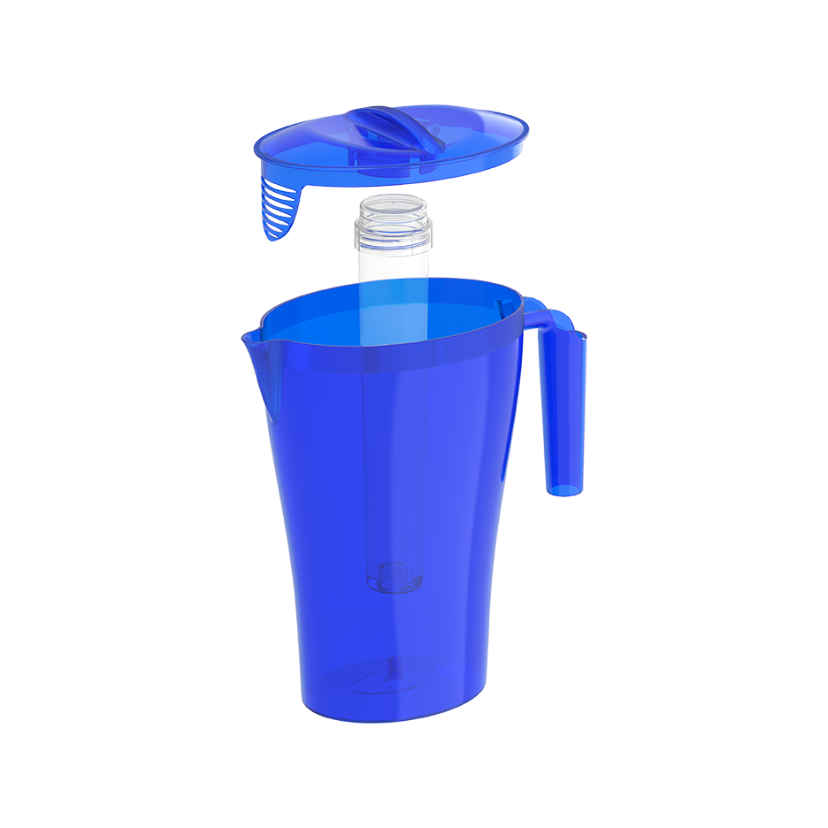 2.5L Water Jug with Ice Holder - Cosmoplast Qatar