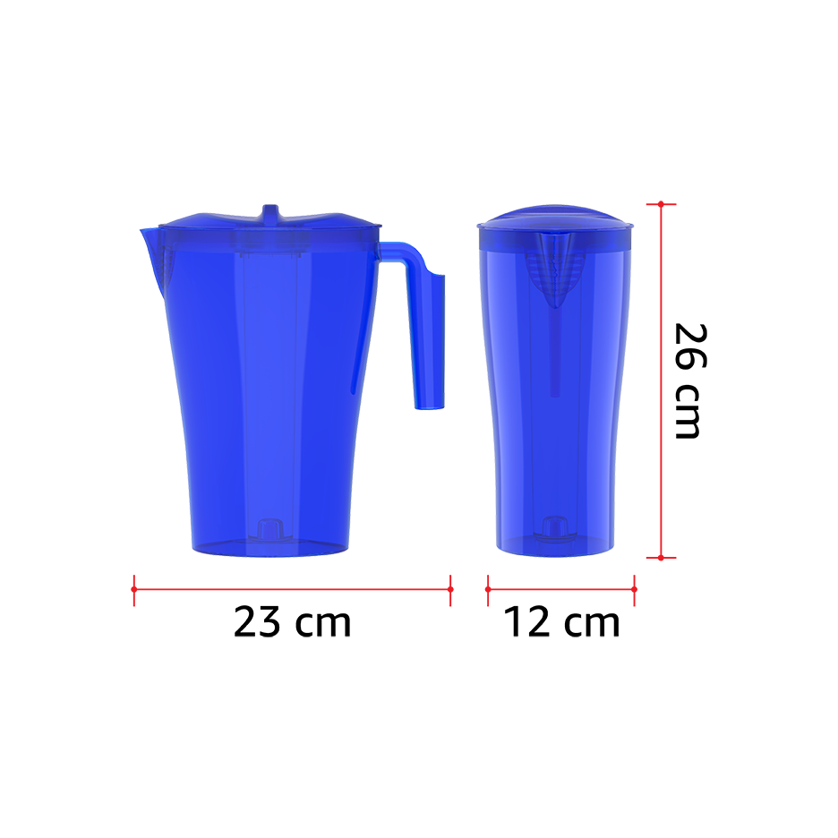 2.5L Water Jug with Ice Holder - Cosmoplast Qatar