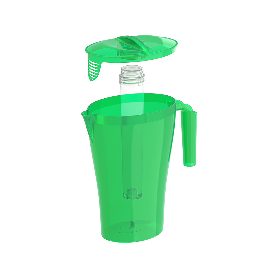 2.5L Water Jug with Ice Holder - Cosmoplast Qatar