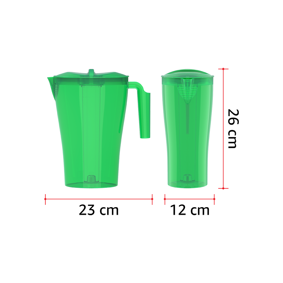 2.5L Water Jug with Ice Holder - Cosmoplast Qatar