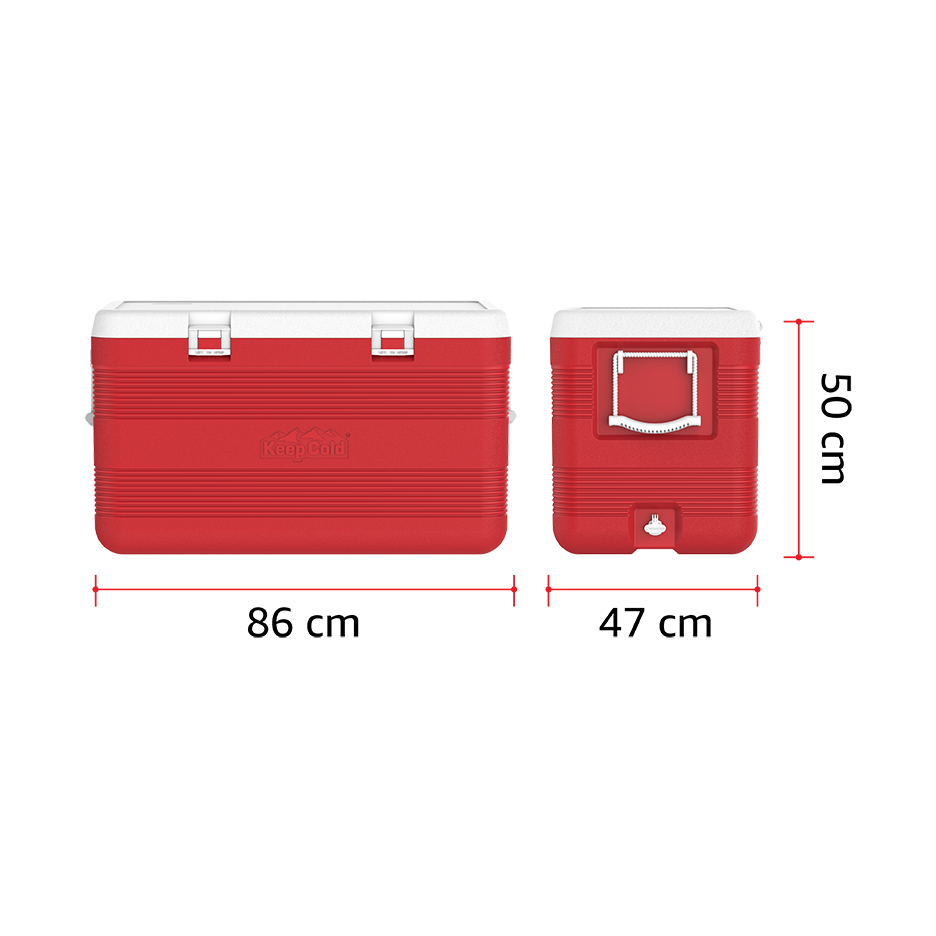 127L KeepCold Deluxe Icebox - Cosmoplast Qatar