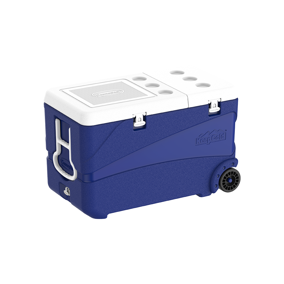 102L KeepCold Deluxe Icebox with Wheels - Cosmoplast Qatar