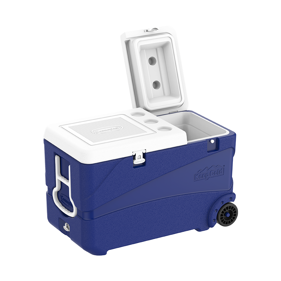 102L KeepCold Deluxe Icebox with Wheels - Cosmoplast Qatar