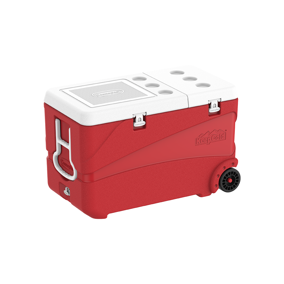 102L KeepCold Deluxe Icebox with Wheels - Cosmoplast Qatar