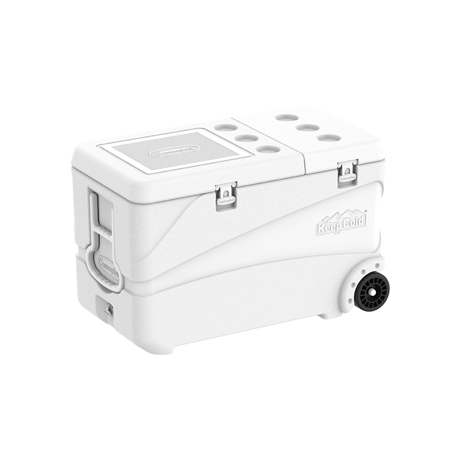102L KeepCold Deluxe Icebox with Wheels - Cosmoplast Qatar