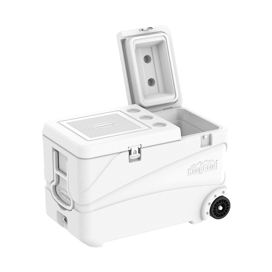 102L KeepCold Deluxe Icebox with Wheels - Cosmoplast Qatar