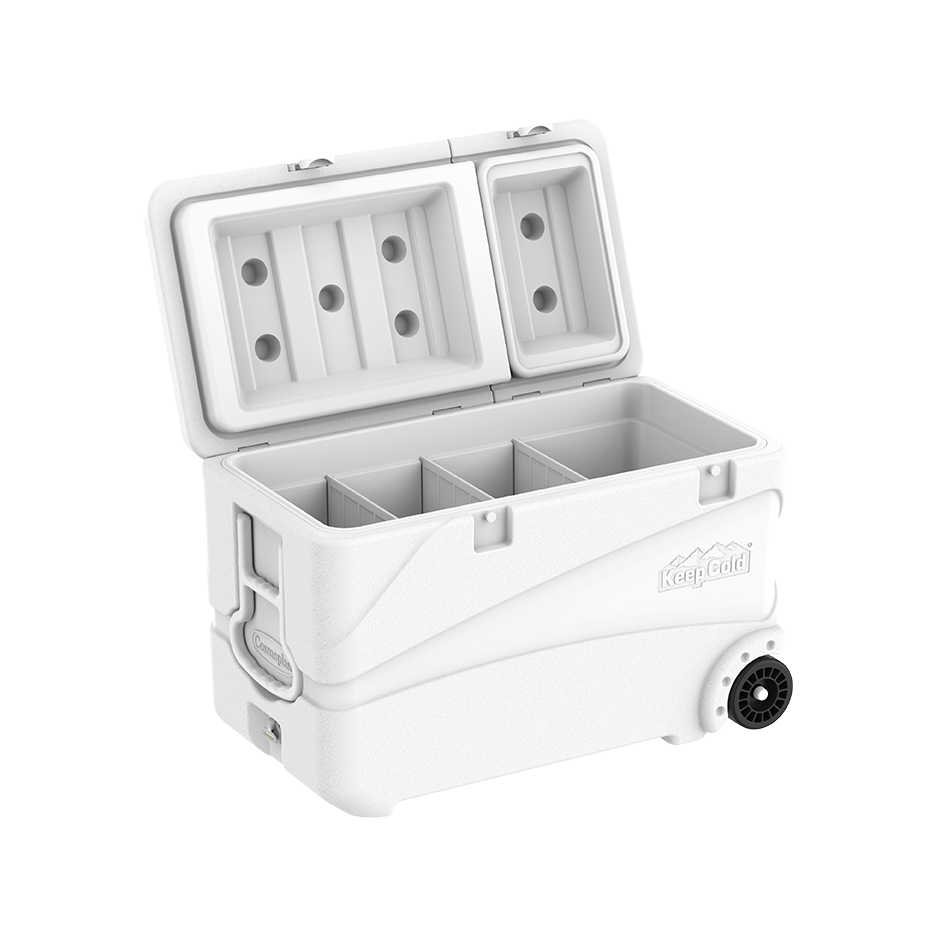 102L KeepCold Deluxe Icebox with Wheels - Cosmoplast Qatar