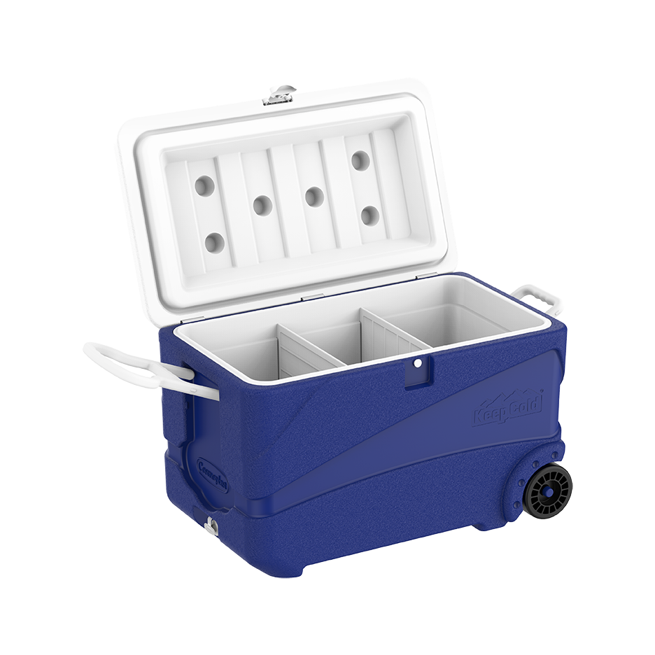 84L KeepCold Deluxe Icebox with Wheels - Cosmoplast Qatar