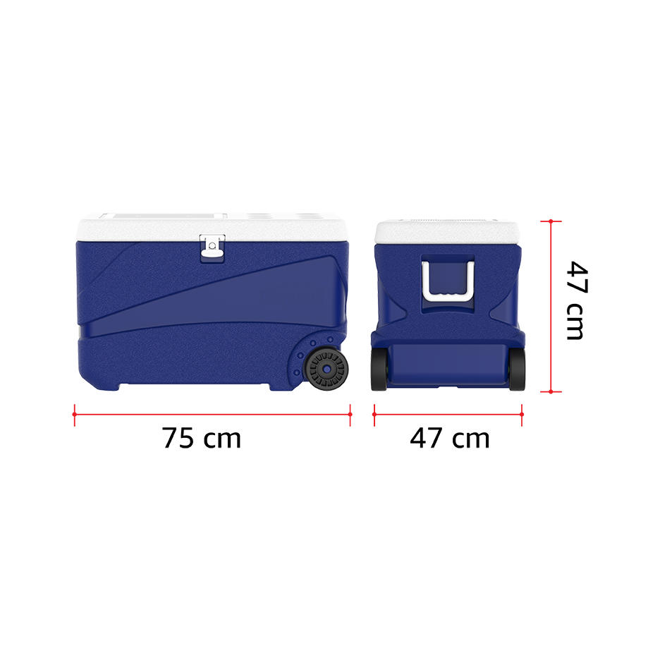 84L KeepCold Deluxe Icebox with Wheels - Cosmoplast Qatar