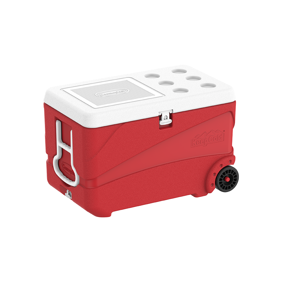 84L KeepCold Deluxe Icebox with Wheels - Cosmoplast Qatar