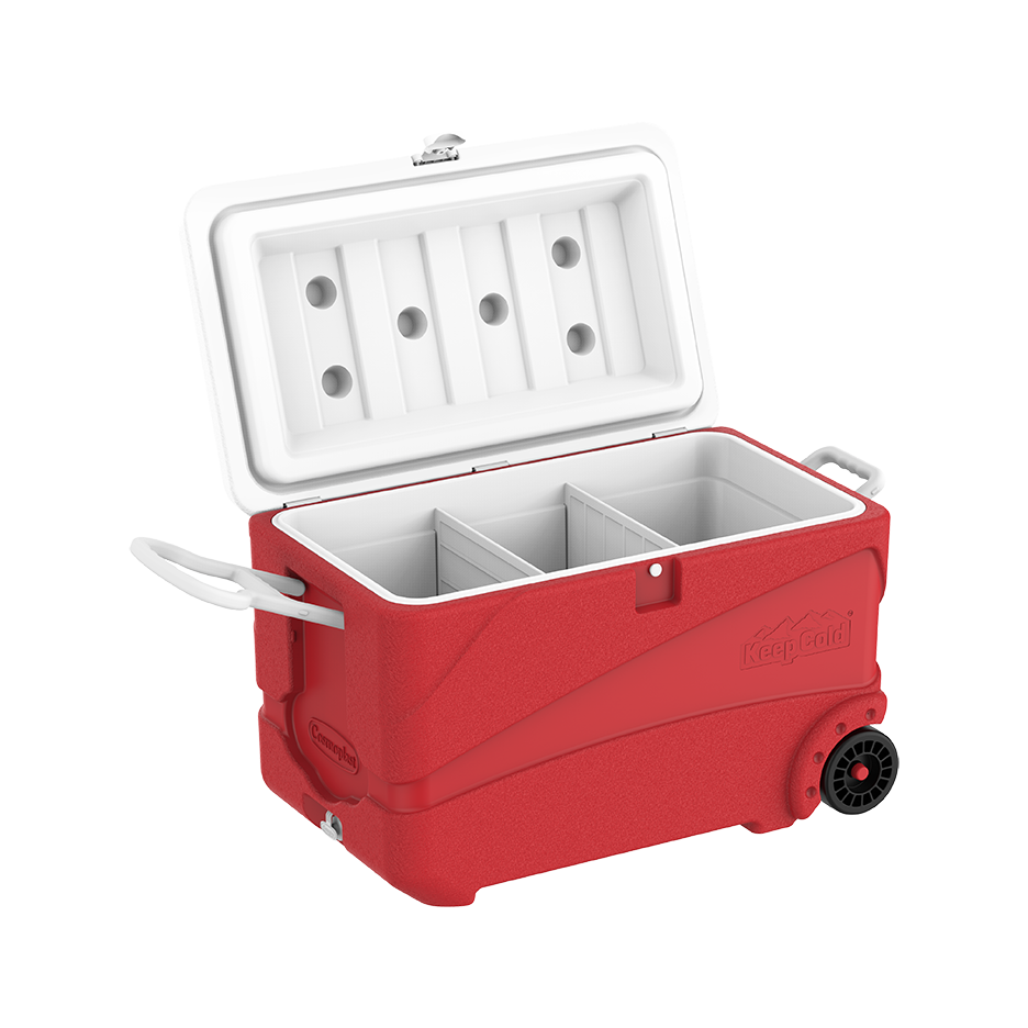 84L KeepCold Deluxe Icebox with Wheels - Cosmoplast Qatar