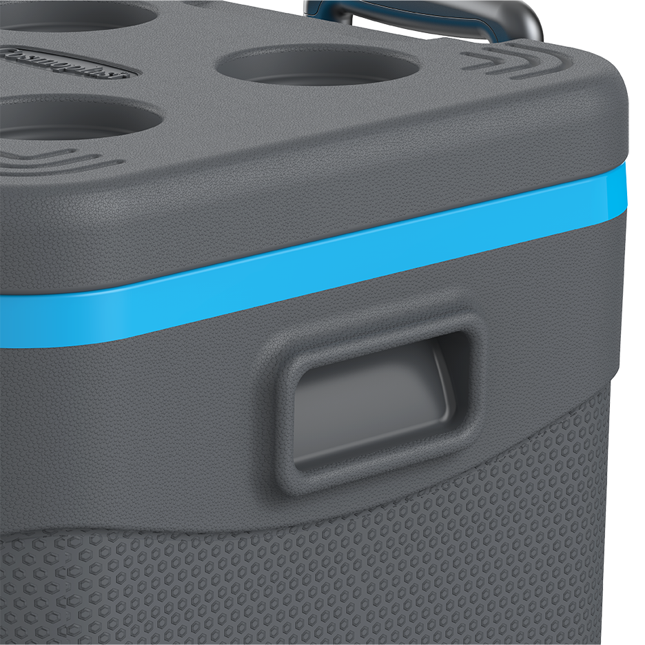 45L KeepCold Trolley Icebox with Wheels - Cosmoplast Qatar