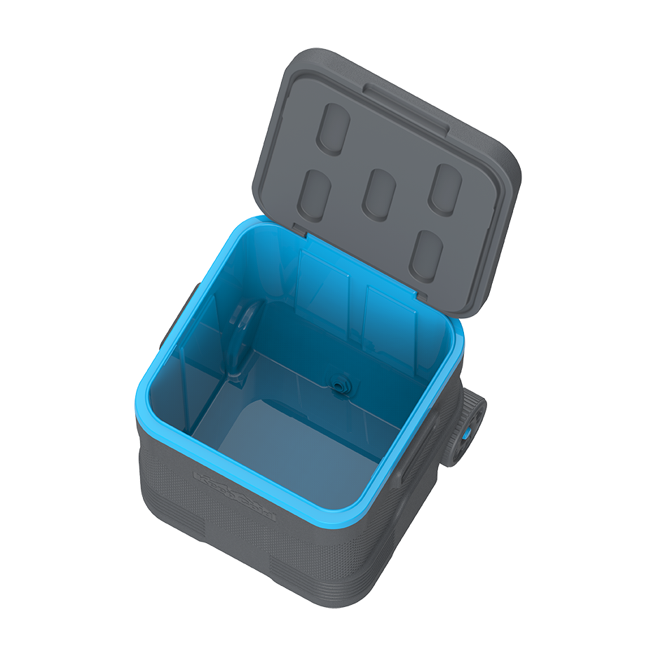 45L KeepCold Trolley Icebox with Wheels - Cosmoplast Qatar