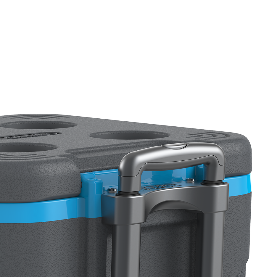 45L KeepCold Trolley Icebox with Wheels - Cosmoplast Qatar